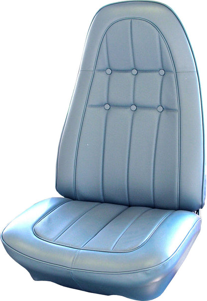 70 REBEL SST/"MACHINE" BUCKET SEAT UPHOLSTERY - BLUE