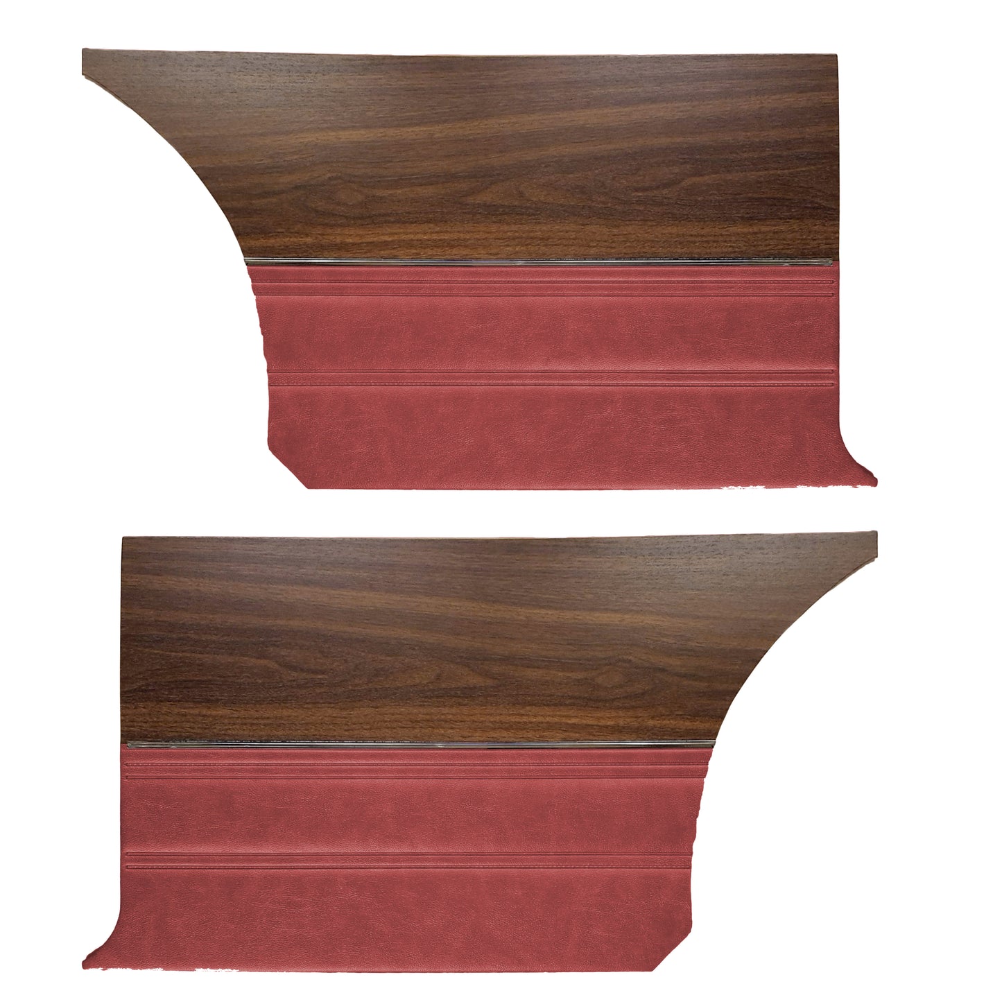 69 SATELLITE SPORT/GTX HARDTOP REAR PANELS - RED