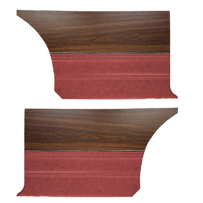 69 SATELLITE SPORT/GTX HARDTOP REAR PANELS - RED
