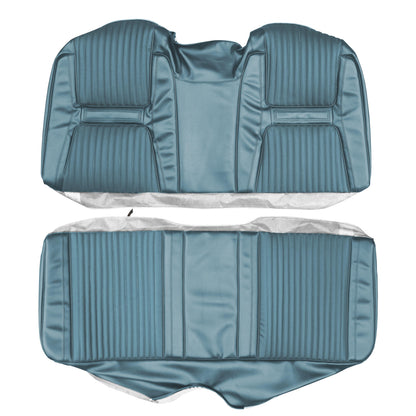65 CHRYSLER 300/300L CONVERTIBLE REAR UPHOLSTERY - BLUE