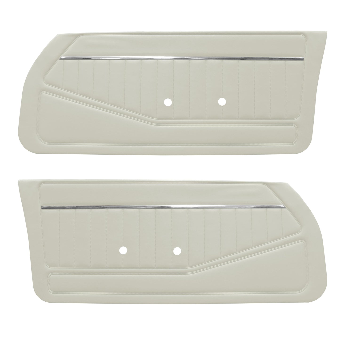 80 CAMARO "STANDARD" DOOR PANELS (UNASSEMBLED) - OYSTER