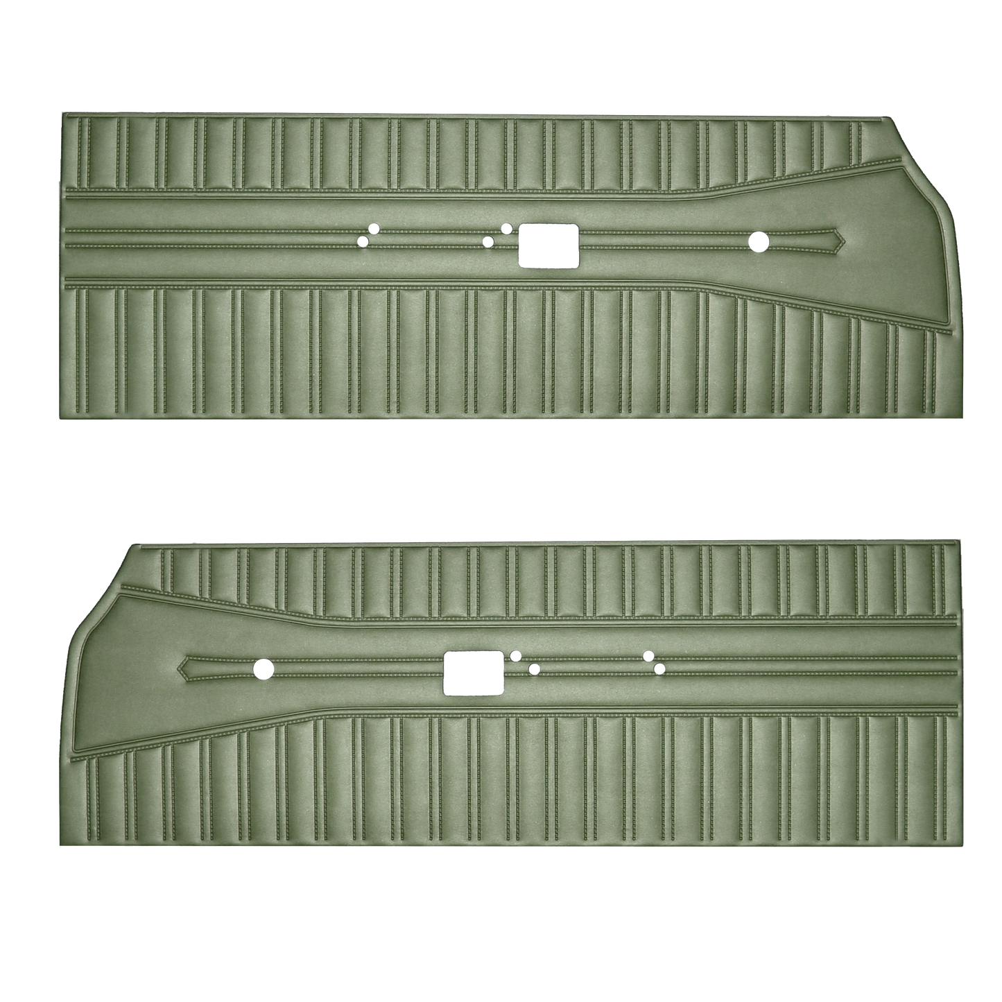 68 CORONET 440/SUPERBEE FRONT DOOR PANELS - GREEN