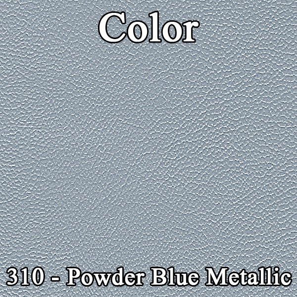 64 POLARA 500 CONV PANELS - LT MET BLUE W/SRM PWD BLUE ACC