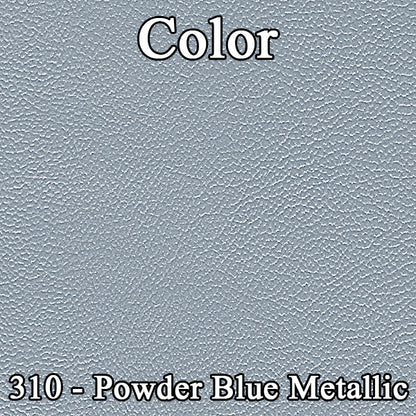 64 POLARA 500 FRONT DOOR PANELS (UNASSEMBLED) - BLUE W/ SRM POWDER BLUE ACCENT