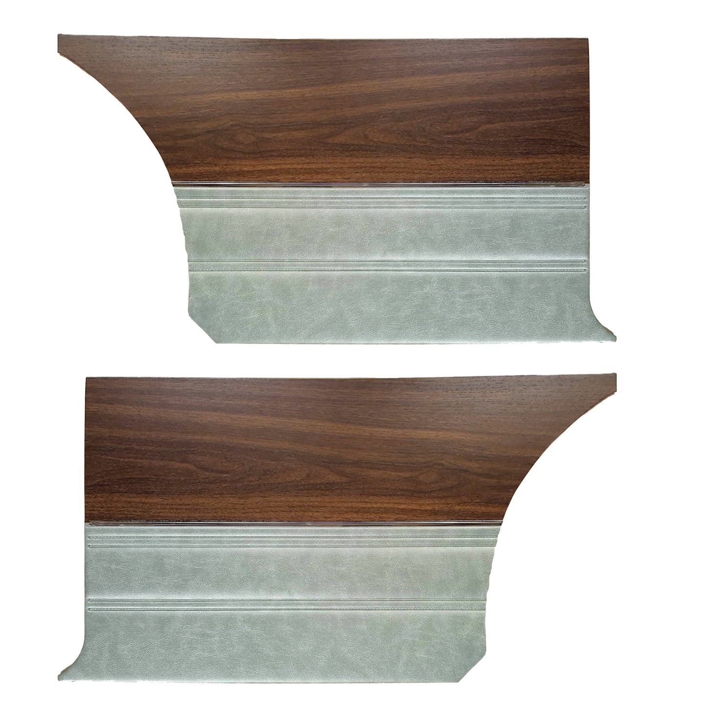 69 SATELLITE SPORT/GTX HARDTOP REAR PANELS - PEWTER