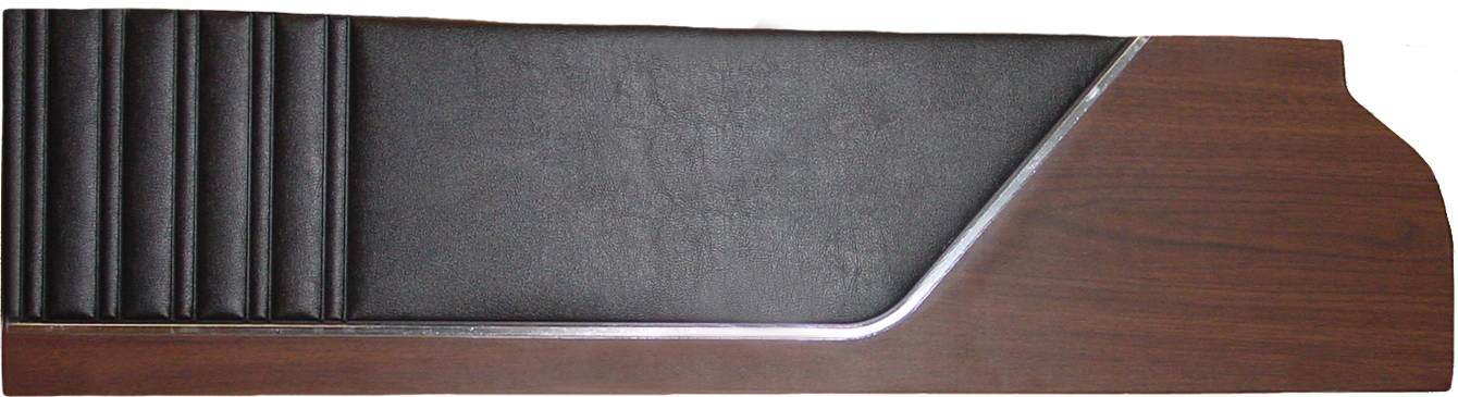 72 SATELLITE SEBRING PLUS FRONT UPPER DOOR PANELS - BLACK