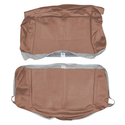67 DART GT CONVERTIBLE REAR UPHOLSTERY - COPPER