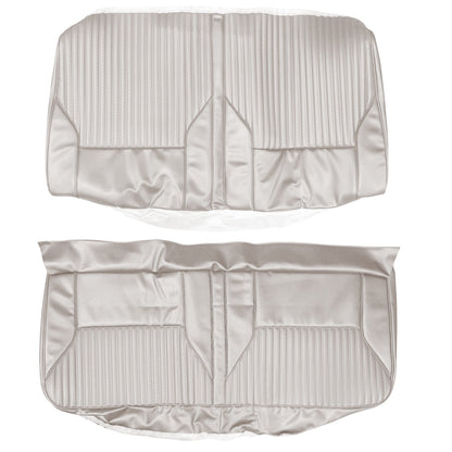 68 CUTLASS/442 CONVERTIBLE REAR UPHOLSTERY - PARCHMENT