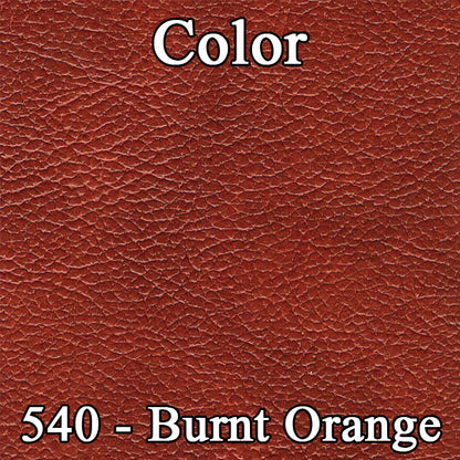 70 BARRACUDA HARDTOP PACKAGE TRAY WITH SPEAKER CUT-OUTS - BURNT ORANGE