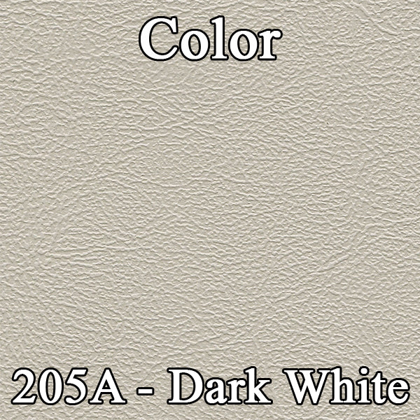 74 JAVELIN/AMX/MATADOR HARDTOP REAR UPHOLSTERY - SRM WHITE KNIT/WHITE