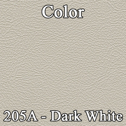 74 JAVELIN/AMX/MATADOR HARDTOP REAR UPHOLSTERY - SRM WHITE KNIT/WHITE