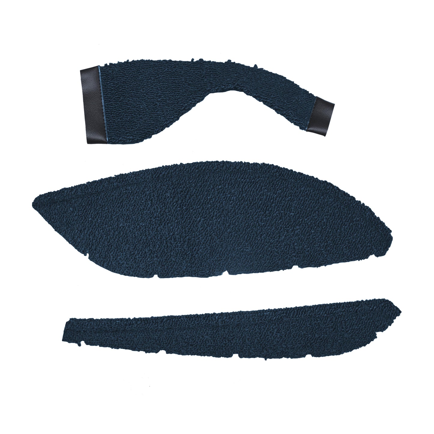 66-67 CHRYSLER/DODGE/PLYMOUTH B & C-BODY (AUTOMATIC) CONSOLE CARPET - DARK BLUE (LOOP)