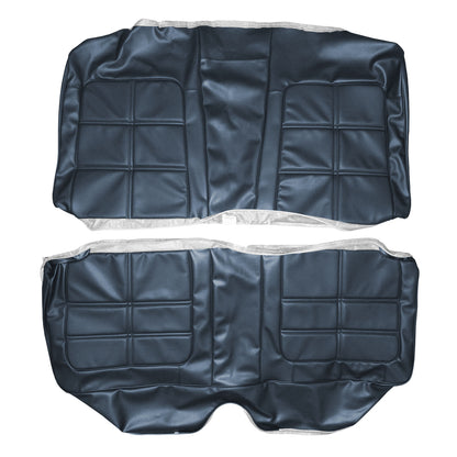 69 CHARGER SE HARDTOP REAR UPHOLSTERY - BLUE