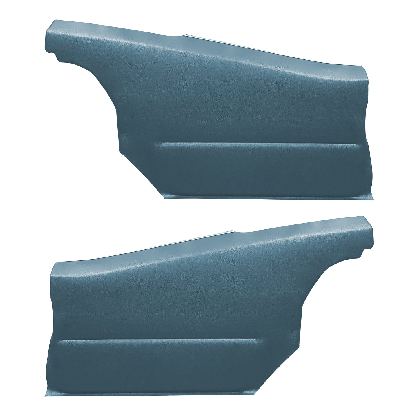 68 CAMARO "DELUXE" HARDTOP REAR PANELS W/ FOLD-DOWN SEAT (PRE-ASSEMBLED) - BLUE