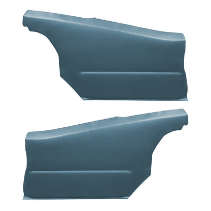 68 CAMARO "DELUXE" HARDTOP REAR PANELS W/ FOLD-DOWN SEAT (PRE-ASSEMBLED) - BLUE
