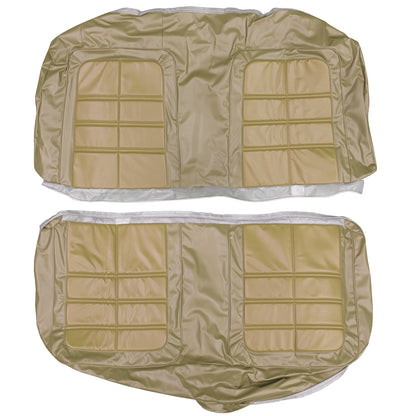 66 DART GT HARDTOP REAR UPHOLSTERY - GINGER/GOLD